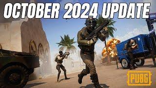 Recall Increases & Server Merge - PUBG Update 32.1 (October 2024)