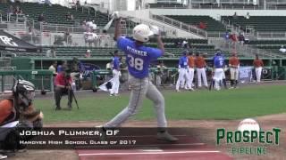 Joshua Plummer Prospect Video, OF, Hannover High School class of 2017