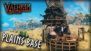 I Built a Plains Base on another Pillar in Valheim | Valheim Builds