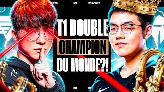 FINALE BANGERT1 & FAKER = DOUBLE CHAMPION DU MONDE? (T1 vs TES ESPORT WORLD CUP 2024)