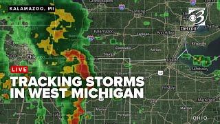 LIVE: We're tracking severe storms in West Michigan