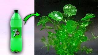 DIY Recycle Plastic bottle flower Craft | Plastic flower making | Plastic bottle Craft ideas