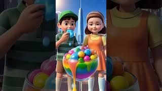Squid Game AI Tapioca Balls ASMR #squidgame #squidgame2 #ai #asmr