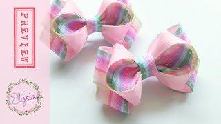 [PREVIEW] Laço Indria  Ribbon Bow Tutorial  DIY by Elysia Handmade