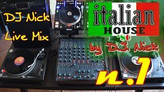 DJ NICK 80's Vinyl: "Spaghetti" House Mix live 1