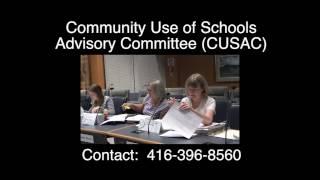 Community Use of TDSB Schools