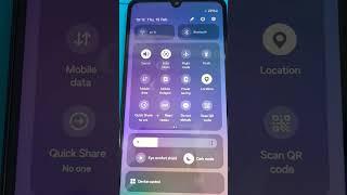 SAMSUNG A05 NEW UPDATE NOTIFICATION PANEL