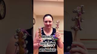 Seated ZUMBA with MARACAS | WATERLOO by ABBA #chairzumba #seatedexercise #chairdance #zumbagold