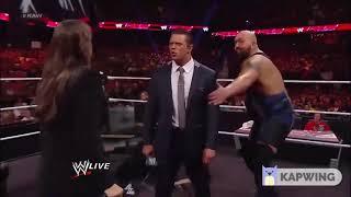 Big Show Knockout Punches to The Miz