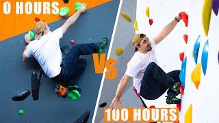 0 Hours of Bouldering VS 100 Hours of Bouldering