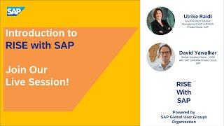 Introduction to RISE with SAP