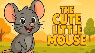Milo the Little Mouse | Cute Animated Mouse Song for Kids | Fun Nursery Rhyme
