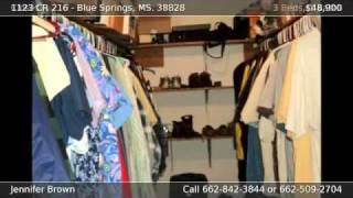 1123 CR 216 Blue Springs MS 38828