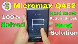 Micromax Canvas 5 Lite Q462 Hard Reset With Pattern Unlock