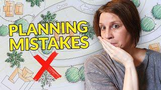 5 Garden Planning Mistakes to Avoid when designing your landscape