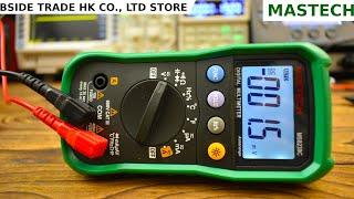 MASTECH MS8239C Обзор качественного цифрового мультиметра. Full review digital multimeter. Unboxing