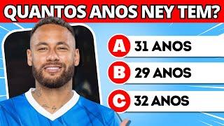  Neymar Quiz: O quanto você sabe sobre o Neymar Junior #quizdefutebol #buuquiz