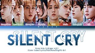 [ENG|PT-BR] Stray Kids (스트레이 키즈) – Silent Cry (Color Coded Lyrics/Han/Rom)