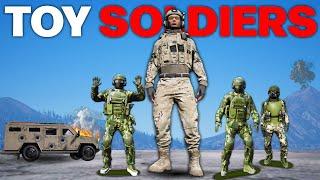 Toy Soldiers INVADE My Server! (GTA 5 RP)