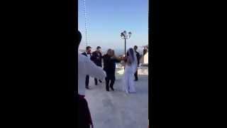 Traditional Greek Musicians in a 'Lovwed' Orthodox Wedding