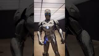 I Built a CHROME Iron Man Suit #shorts