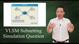 VLSM subnetting - CompTIA Network + Simulation Question & Solution