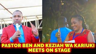 MUTHEE KIENGEI AND KEZIAH WA KARIUKI SHARE A LIVE STAGE.