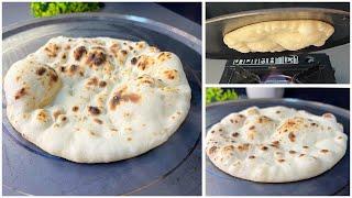 Tandoori Naan On Tawa - Best Ever Tandoori Roti without yeast & Tandoor 