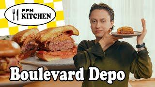 FFM Kitchen: Boulevard Depo – рецепт бургера из мраморной говядины