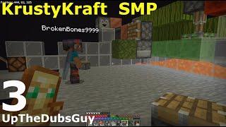 Building with Bones !!! - UpTheDubsGuy - KrustyKraft SMP - Bedrock - Episode 3