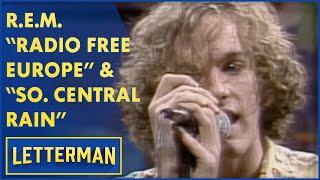 REM interpretează „Radio Free Europe” & „So. Central Rain” | Letterman