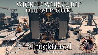 Starfield Mods Wicked Workshop- Strucktured Mech Workshop, refined and refurbished objects, lol!