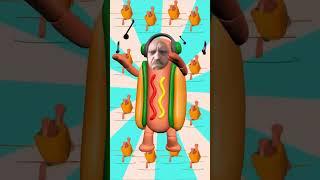 I’m a happy hotdog
