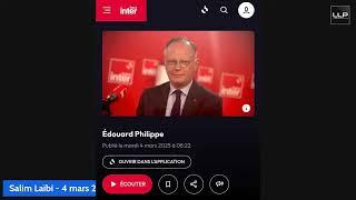 Pourquoi Édouard Philippe est sur France Inter à parler d'Ukraine ?