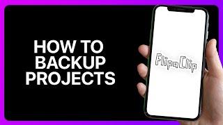 How To Backup FlipaClip Projects Tutorial