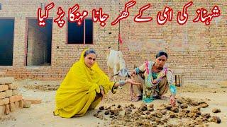 Achnk Shanaz Ki Ami Ky Ghr Jana Pra#Noorvlogs1214#village #villagelife #familyvlog e