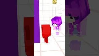 Funny moments in Minecraft #funnyshorts #nico #zoey #cash