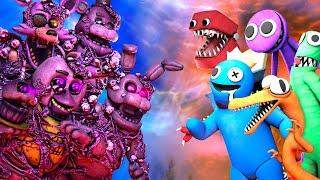 [SFM FNaF] Rainbow Friends & Boxy Boo vs Toxic Animatronics