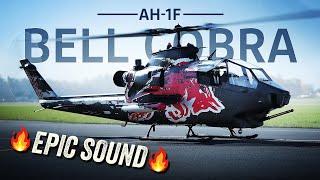 BELL COBRA ACTION  EPIC SOUND  (FULL ENGINE START-UP AND TAKE-OFF)