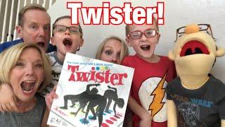 Family Twister Game Night!