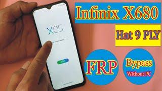 Infinix x680 frp bypass || infinix hot 9 play frp bypass new method without pc 100% don