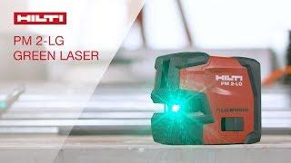 OVERVIEW of Hilti's PM 2-LG green-beam line laser