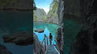 Twin Lagoon in Coron, Palawan Philippines 