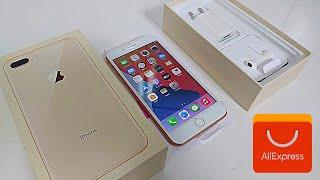 PRIMEIRO IPHONE 8 PLUS COMPRADO NO ALIEXPRESS LOJA TOPCPE CONFIRA ESSE VIDEO