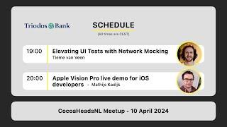 CocoaHeadsNL Meetup, 10 April 2024