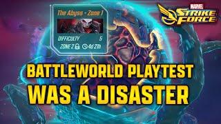 BATTLEWORLD IS A DISASTER - INTIAL THOUGHTS - MARVEL Strike Force - MSF