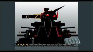 Hybrid KV-44M2 + Morok + Leviathan (Fans Made Vefsion) | HomeAnimations - Cartoons About Tanks