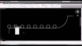 Curso AutoCAD 2D - Comando: Array com Path