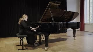 Sophia Lewerenz: ABEGG-Variationen f. Klavier op.1 v. Schumann; Etude in Ges-Dur op.10 No.5 v.Chopin