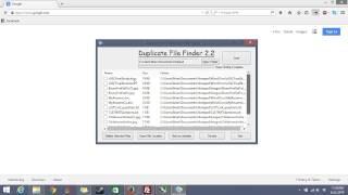 Duplicate File Finder free and simple by Autosofted